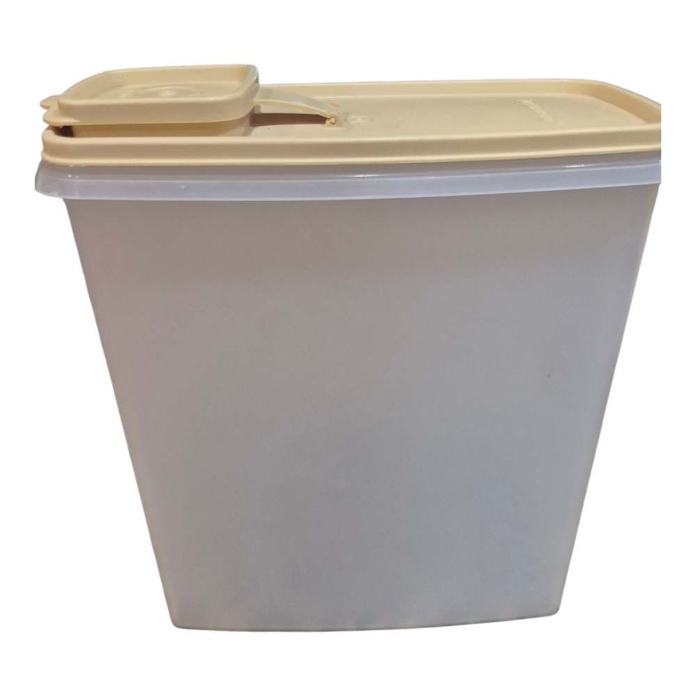 Vintage Tupperware Storage Cereal  Container with Lid